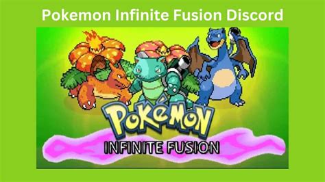 Pokémon infinite fusion discord  However, there's a disconnect between what's announced in the channel and what's actually in the game